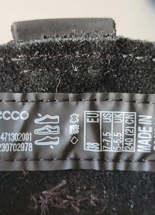 Черевики шкіряні оригінал ecco grainer 214713 рр.37,38 7