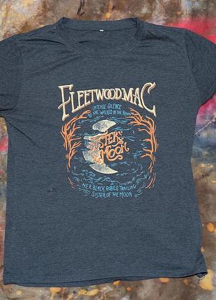 Футболка чоловіча fleetwood mac сіра розмір м