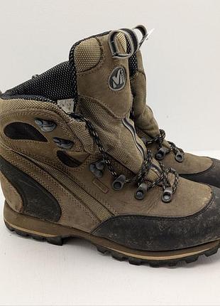 Треккинговые ботинки millet gore-tex (трекинговые / хайкинг, бежевые/оливковые, р. 40 2/3)