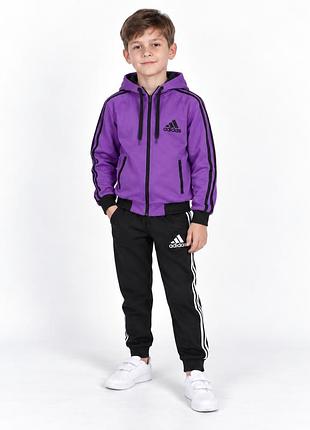 Подростковый спортивный костюм модель 7432 фиолетовый размеры 36-44