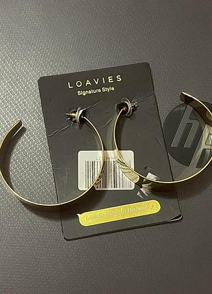 Сережки loavies 7