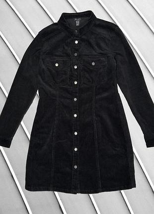 Женское платье new look lm eu40 eu38 u912 ua46 ua44 вельветовое платье рубашка платье с длинным рукавом вельветовое платье рубашечного кроя