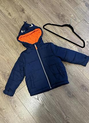 Куртка для хлопчика carter’s зимова синя