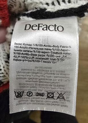 Светр чоловічий defacto з візерунком 4
