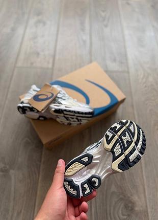 Кросівки чоловічі asics gel-kayano 14 бежевий чорний сріблястий