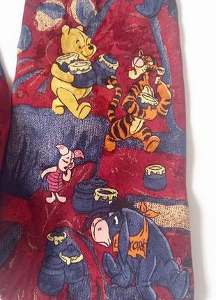 Коллекционный галстук disney шелк 4