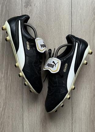 Шкіряні бутси puma king top fg оригінал — розмір 43 (28см)