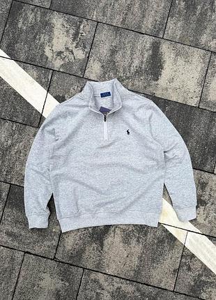 1/3 zip polo ralph lauren , кофта , полузамок