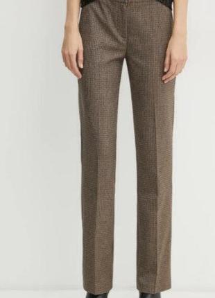 Распродажа!! женские шерстяные брюки бренда gerry weber (оригинал).гудзик промаркирован, логотип бренда.
