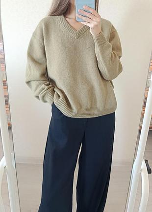 Шерстяной свитер zara