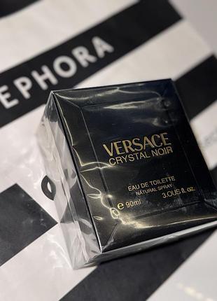 Жіночі парфуми versace crystal noir 90 мл духи італія шлейфовий аромат  версаче  ноір