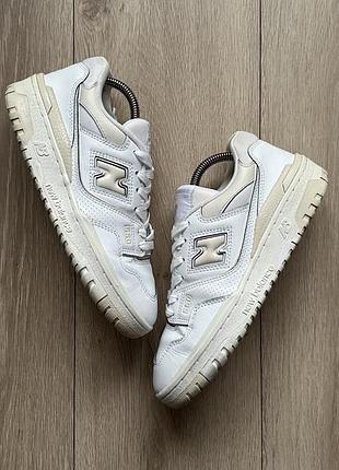 Шкіряні кросівки new balance 550 (39)