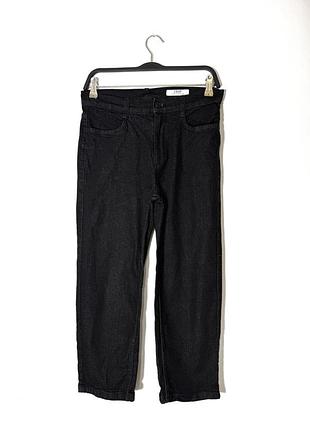 Черные женские джинсы regular marks &amp; spencer crop