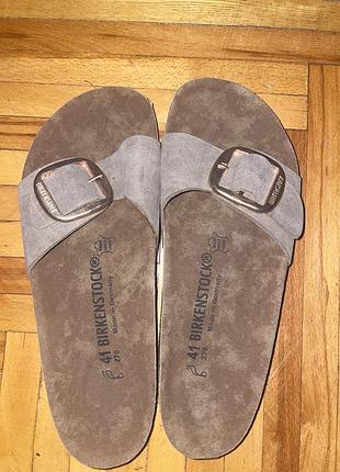 Шлепанцы birkenstock madrid big buckle (оригинал, р. 41)