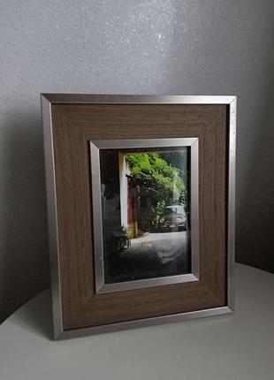Декоративная настольная рамка для фотографии evg coffee wood