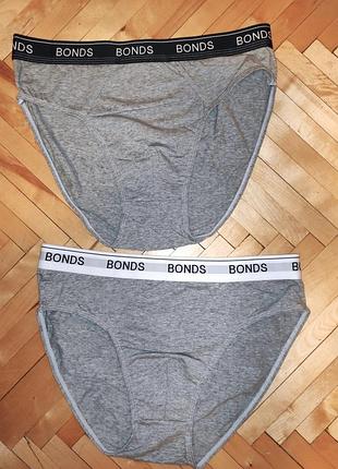 Новые 2 пары трусов белье слипы от австралийского бренда bonds.л