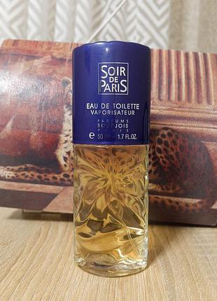 Туалетна вода soir de paris eau de toilette vaporisateur 50 мл
