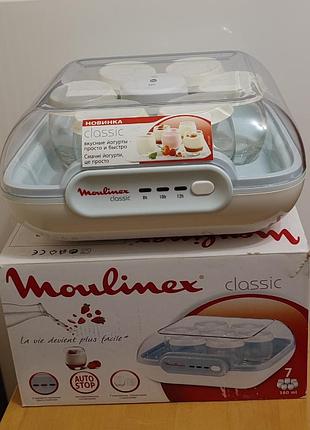 Йогуртниця  moulinex, 7 баночок