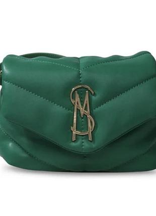 Сумка жіноча steve madden стьобана зелена