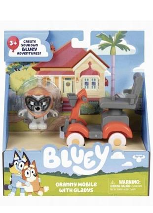 Ігровий набір bluey granny mobile with gladys