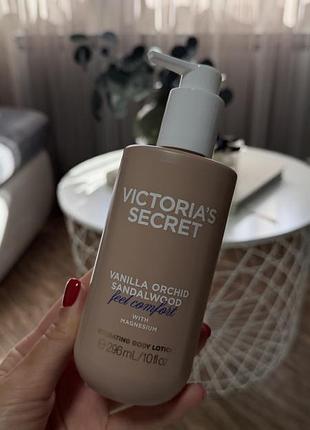 Крем для тіла victoria’s secret feel comfort vanilla orchid sandalwood, 296 мл