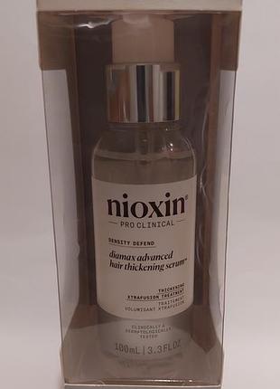 Сироватка для волосся nioxin diamax advanced для тонкого волосся 100 мл, створює помітний прикореневий об'єм та густоту без обтяження.