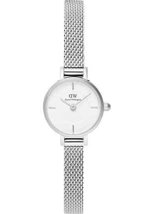 Годинник жіночий daniel wellington petite mini dw00100746 сталевий корпус wr 30 м білий циферблат
