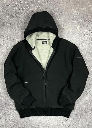 Мужская флисовая куртка schott nyc sw550 sherpa (оригинал)