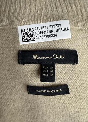 Свитер гольф кашемир оверсайз massimo dutti 5
