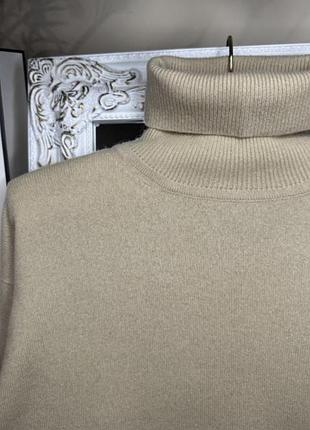 Свитер гольф кашемир оверсайз massimo dutti 4