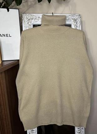 Свитер гольф кашемир оверсайз massimo dutti 2