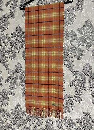 Шарф burberry 100% вовна оригінал унісекс шарфик барбери