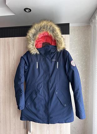 Зимова куртка парка мембрана quechua decathlon 149-159 см оригінал лижна куртка zara