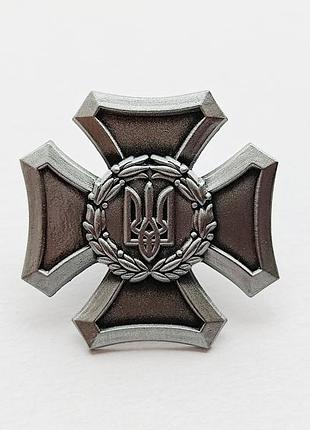 Знак франчик железный крест с гербом украины сувенир