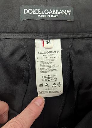 Вовняні брюки dolce & gabbana 4