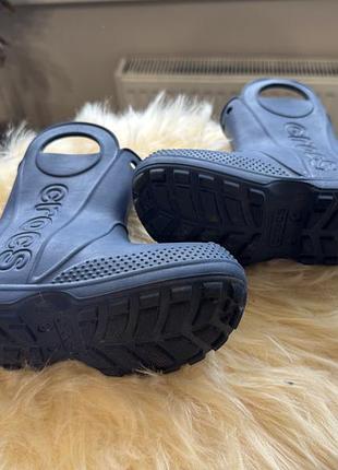 Шльопанці дитячі crocs c8 чорні
