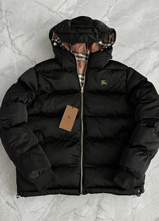 Мужская куртка burberry двухсторонняя, burberry куртка, куртки с капюшоном мужские m