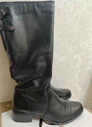 Кожаные сапоги Tamaris