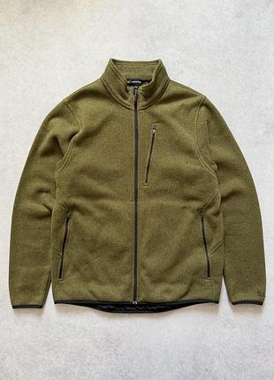 Тактична флісова кофта 5.11 tactical l оливкова тепла койот military