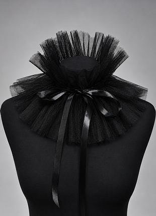 Карнавальні костюми комір жабо готичний для хелловіну, комір раф, комір клоуна п'єро