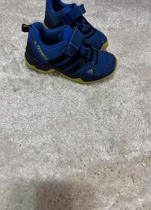 Кросівки дитячі adidas terrex термо сині