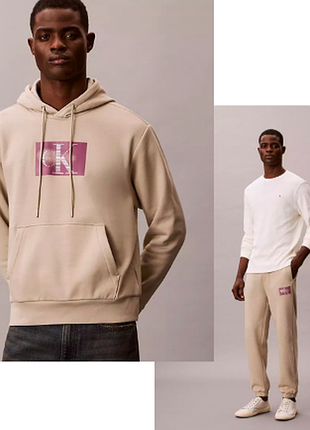 Костюм чоловічій спорт беж calvin klein
