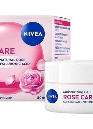Крем для лица 50мл увлажняющий rose touch (дотик розы) тм nivea