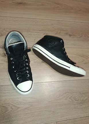 Кеди ботінки шкіряні converse chuck taylor all star high street