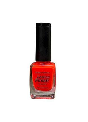 Лак для ногтей 9мл lasting finish 004 n неон апельсиновый тм colour intense