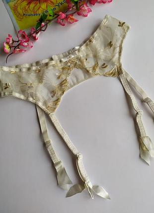 Пояс для чулок айворі tcm, m/l