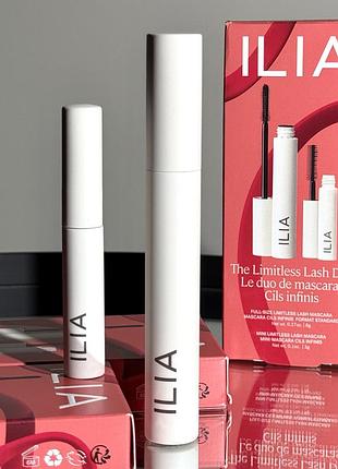 Набір туш для вій ilia the limitless lash duo - black & brown mascara gift set (8 g + 3 g)