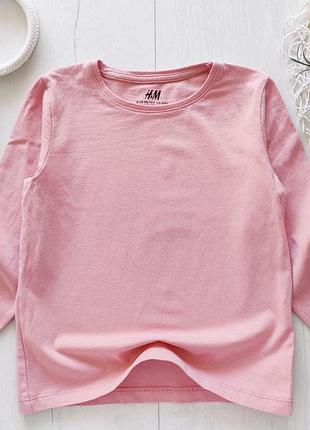 3,4 роки, зріст 98,104 реглан для дівчинки  h&m (эйч энд эм)  артикул 28738