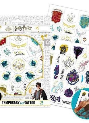 Набор тату переводных harry potter symbol 45 татуировок sd38787 тм китай