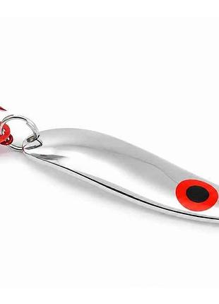 Блешня krokodile 7см 16г срібний коливалка kr-2-s тм spinnex